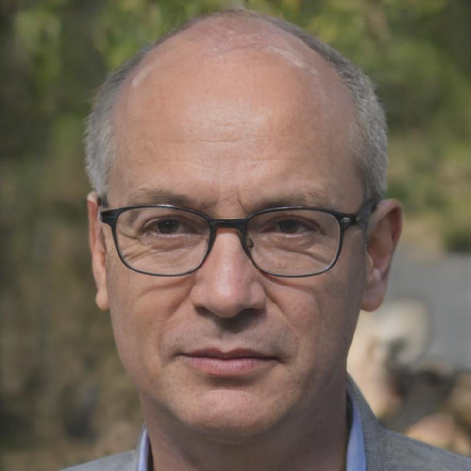 Studente che lavora su un progetto di fotoritocco